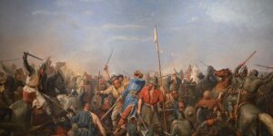 Battle of hasting in England